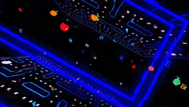 Pacman Maze GIF - Pacman Maze Ghosts GIFs