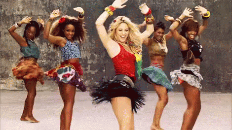 Shakira Shaking It: Waka Waka Africa GIF - Shakira Waka Waka Shake GIFs