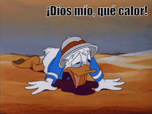 Pato Donald Sudor Qué Calor GIF - Donald Duck Hot Exhausted GIFs