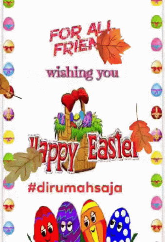 For All Friends Wishing You GIF - For All Friends Wishing You Happy Easter GIFs
