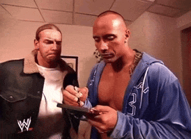 The Rock Christian Cage GIF - The Rock Christian Cage Wwe GIFs