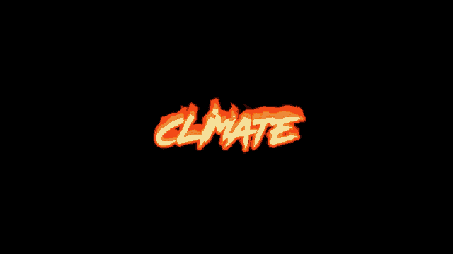 a black background with the word climate on it