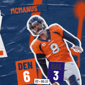 a football player named mcmanus wearing an orange jersey