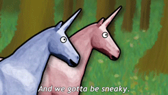 Sneaky GIF - Charlie The Unicorn Sneaky GIFs