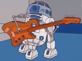 R2d2 Playing GIF