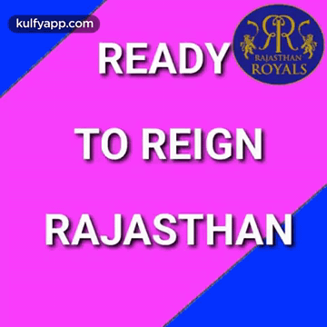 Ready To Reign Rajasthan.Gif GIF - Ready To Reign Rajasthan Gif Cricket GIFs