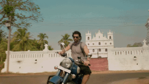 Bike Aditya Roy Kapoor GIF - Bike Aditya Roy Kapoor Goa GIFs