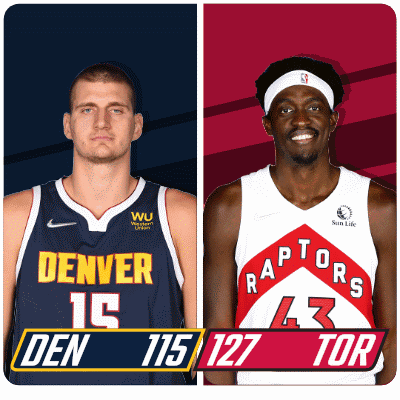 Denver Nuggets (115) Vs. Toronto Raptors (127) Post Game GIF - Nba Basketball Nba 2021 GIFs