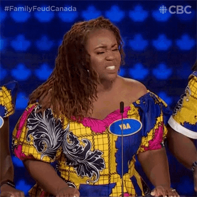 What Did You Say Family Feud Canada GIF - What Did You Say Family Feud Canada What GIFs