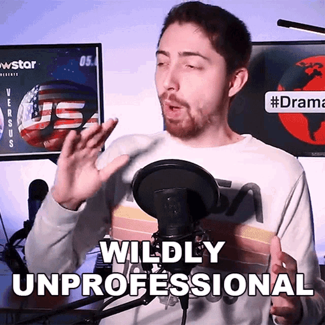 Wildly Unprofessional At Times Willy Mac GIF - Wildly Unprofessional At Times Willy Mac Dramaalert GIFs