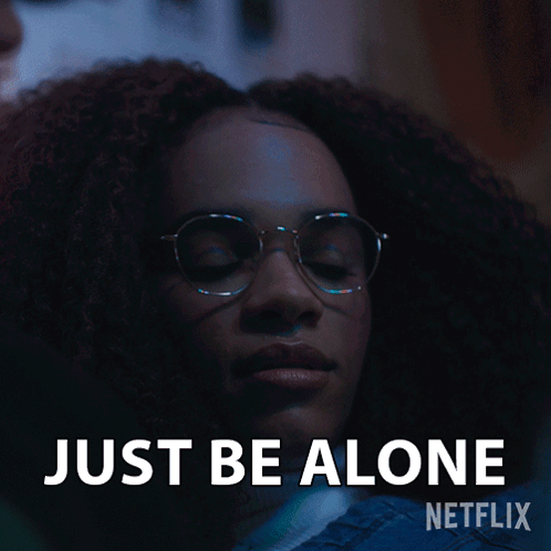 Just Be Alone Elle Argent GIF - Just Be Alone Elle Argent Heartstopper GIFs