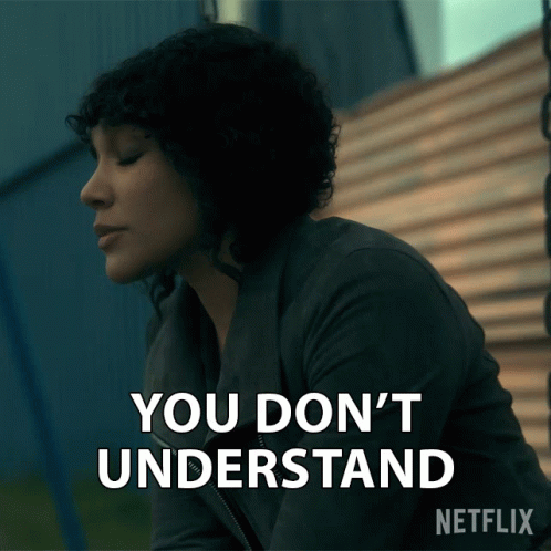 You Dont Understand Allison GIF - You Dont Understand Allison Emmy Raver Lampman GIFs
