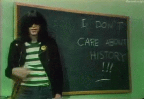 The Ramones I Dont Care About GIF - The Ramones I Dont Care About History GIFs