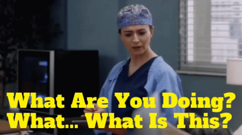 Greys Anatomy Amelia Shepherd GIF - Greys Anatomy Amelia Shepherd What Are You Doing GIFs
