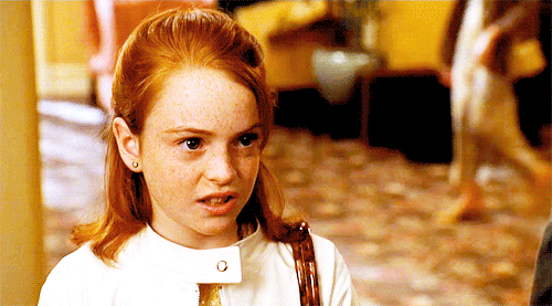 Eyebrow Raise GIF - The Parent Trap Comedy Lindsay Lohan GIFs
