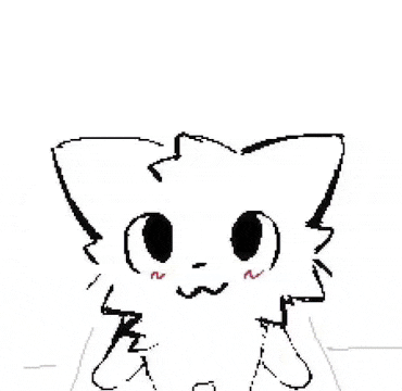 a drawing of a cat 's paws with a bunch of papers falling out of it 's mouth .