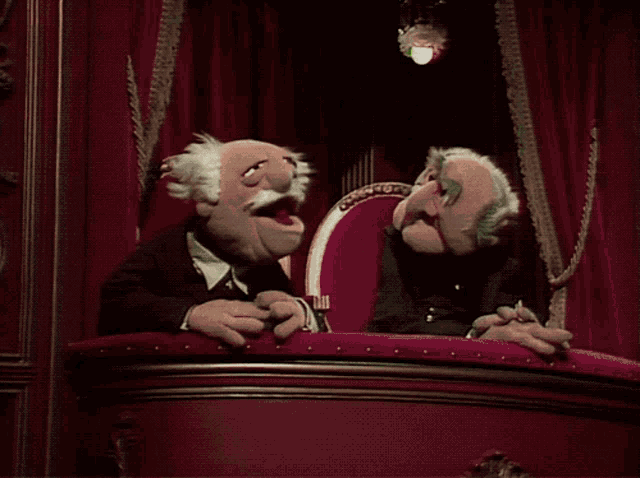 Muppets Statler GIF