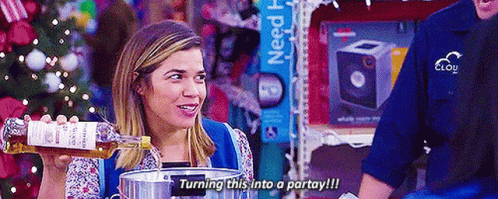 Superstore Amy Sosa GIF - Superstore Amy Sosa Turning This Into A Partay GIFs