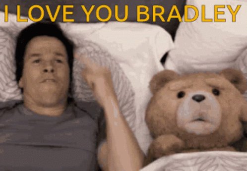 For My Love I Love You Bear GIF - For My Love I Love You Bear Friends GIFs