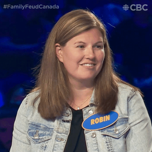 Not Bad Robin GIF - Not Bad Robin Family Feud Canada GIFs