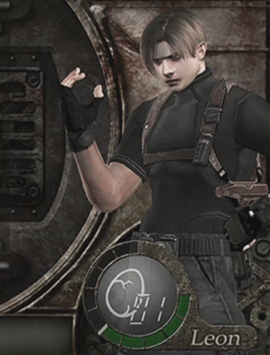 Resident Evil4 Leon GIF - Resident Evil4 Leon Egg GIFs