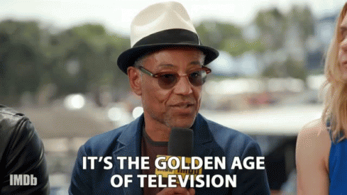 Its The Golden Age Of Television Golden Era GIF - Its The Golden Age Of Television Golden Era Gilded Age GIFs
