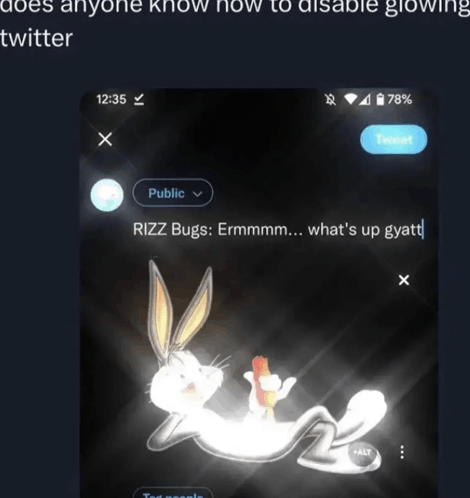 Rizz Bugs Bugs Bunny GIF - Rizz Bugs Bugs Bunny Looney Tunes GIFs