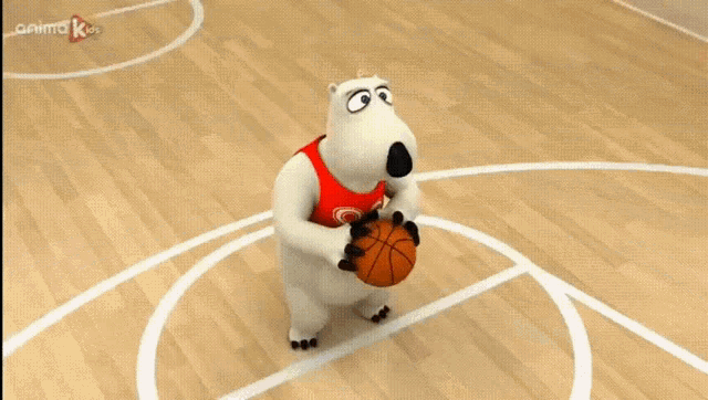 Bear Basket Ball GIF - Bear Basket Ball Dance GIFs