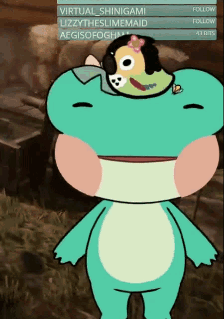 Froggy Loch Frog Vtuber GIF - Froggy Loch Frog Vtuber Ribbart GIFs