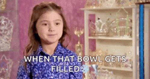 When That Bowl Gets Filled Happy GIF - When That Bowl Gets Filled Happy Excited GIFs