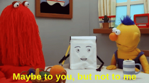 Maybe To You But Not To Me Dhmis GIF - Maybe To You But Not To Me Dhmis Dont Hug Me Im Scared GIFs