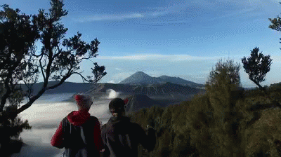 Gunung Bromo GIF - Gunung Bromo Gunung Berapi Bromo GIFs