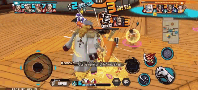 a screenshot of a video game with a score of 12:49
