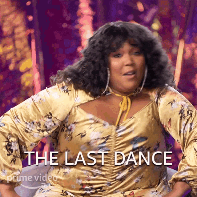 The Last Dance Lizzo GIF - The Last Dance Lizzo Lizzos Watch Out For The Big Grrrls GIFs
