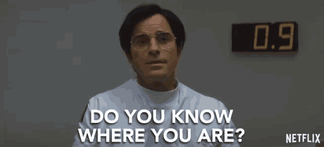 a man in a lab coat says do you know where you are netflix