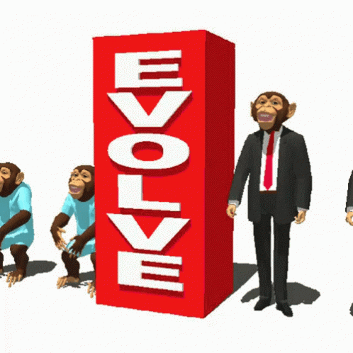Monkey Evolve GIF - Monkey Evolve Evolution GIFs