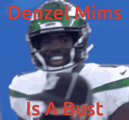 Denzel Mims New York Jets GIF - Denzel Mims Mims New York Jets GIFs