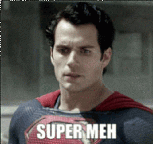 Super Superman GIF - Super Superman Meh GIFs
