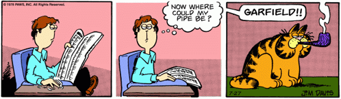 Now Where Could My Pipe Be July 27 1978 GIF - Now Where Could My Pipe Be July 27 1978 Pipe Strip GIFs