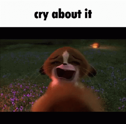 Cry About It Meme Gif Mort Madagascar GIF