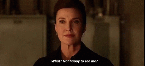 Supergirl Lillian Luthor GIF - Supergirl Lillian Luthor Not Happy To See Me GIFs