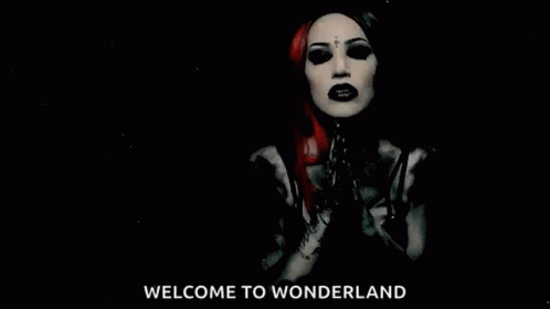 Welcome To Wonderland Dark GIF - Welcome To Wonderland Dark Sexy GIFs
