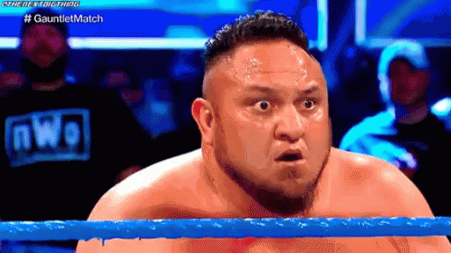 Samoa Joe Shocked GIF - Samoa Joe Shocked Stunned GIFs