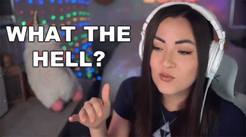 What The Hell Erica Nagashima GIF - What The Hell Erica Nagashima Queens Gaming Collective GIFs