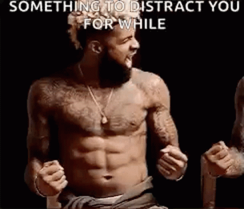 Odell Beckham Something To Distract You For While GIF - Odell Beckham Something To Distract You For While GIFs
