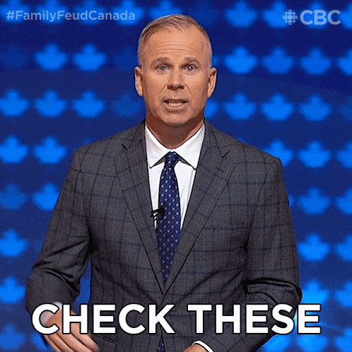 Check These Ones Out Gerry Dee GIF - Check These Ones Out Gerry Dee Family Feud Canada GIFs