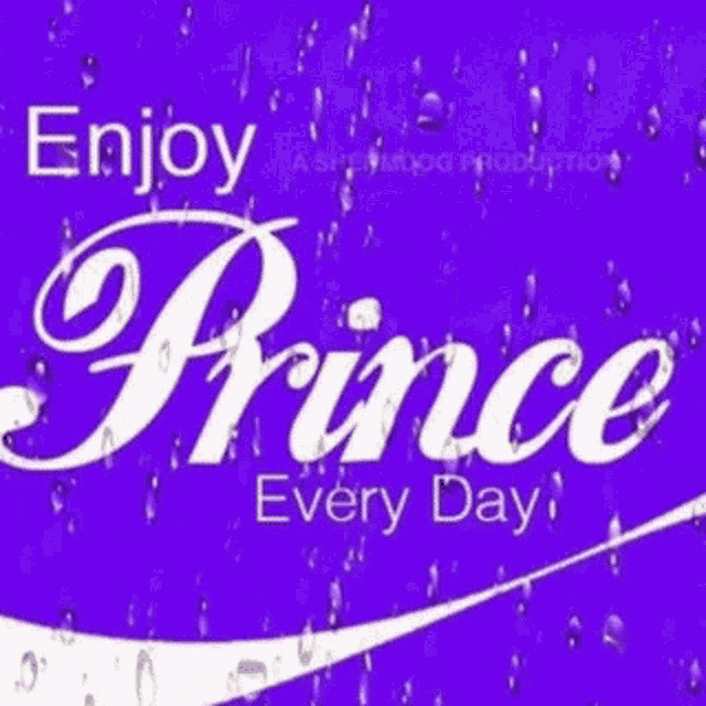 Enjoy Prince Every Day Prince GIF - Enjoy Prince Every Day Prince Purple Rain GIFs