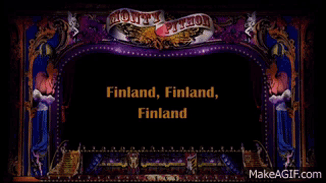 Finland Monty GIF - Finland Monty Python GIFs