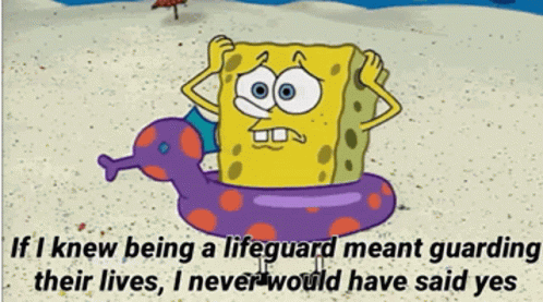Spongebob Lifeguard GIF - Spongebob Lifeguard GIFs