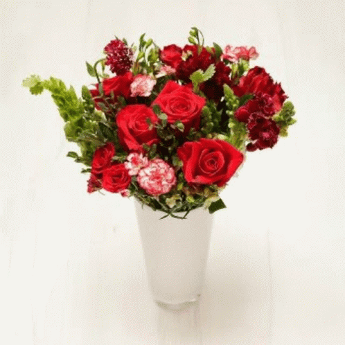 Bouquet Of Flowers In A Vase Flowers Delivered In A Vase GIF - Bouquet Of Flowers In A Vase Flowers Delivered In A Vase GIFs